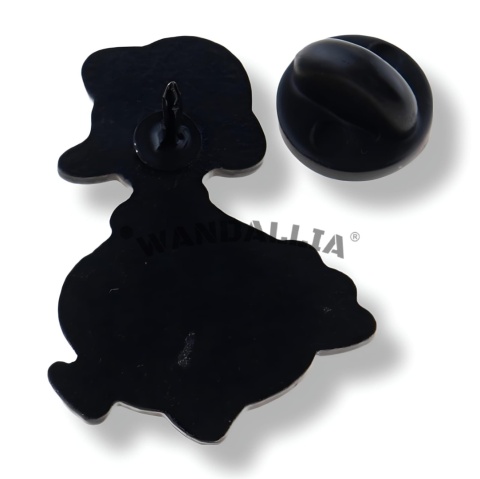 WANDALLIA Pin Metalowy Kaczuszka w Czapce Przypinka Shuba Duck Duck Goose WANDALLIA Pin Metalowy Kaczuszka w Czapce Przypinka Shuba Duck Duck Goose