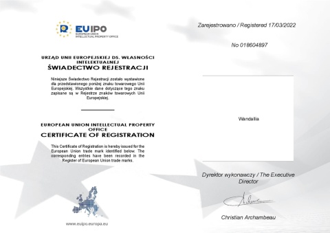 WANDALLIA Krawat Biały Męski Stylowy Klasyczny Biznesowy Formalny Śubny