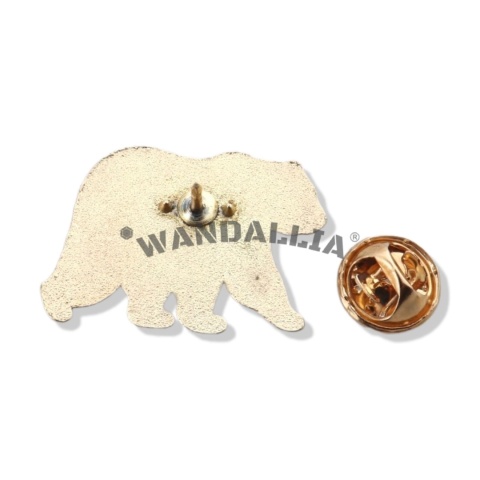 WANDALLIA Pin Niedwiedź Miś Przypinka Góry Tatry Emaliowana Metalowa