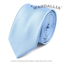 Baby Blue krawat męski wąski KR-M-60 – zdjęcie produktu
